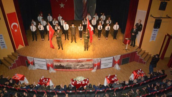 18 Mart Çanakkale Zaferi ve Şehitleri Anma Günü Dolayısıyla Tören Düzenlendi
