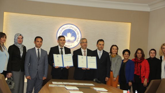 Fen Bilimleri ve Sosyal Bilimler Projesi İşbirliği Protokolü İmzalandı.