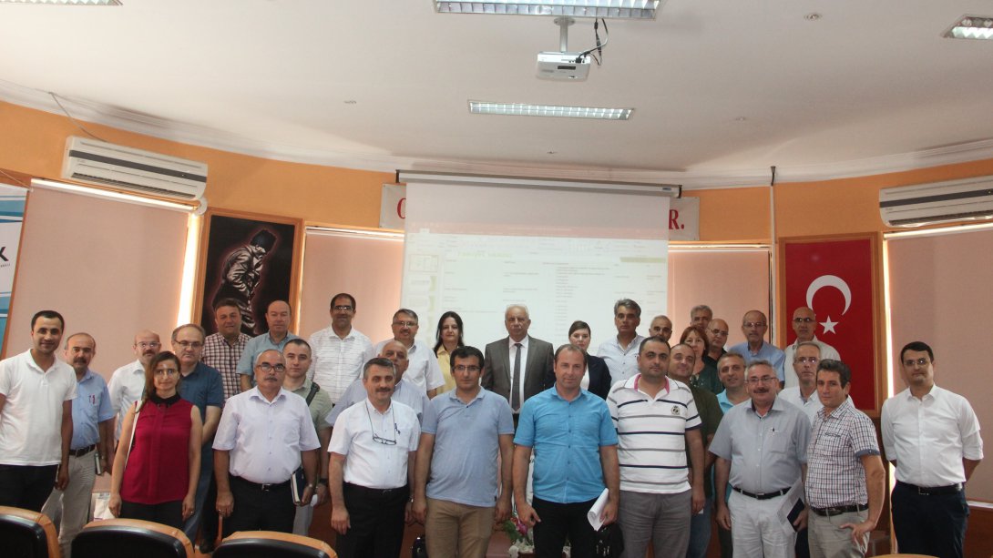 İl Milli Eğitim Müdür Vekili Hüseyin KALKAN, Mesleki ve Teknik Eğitim alanında tematik faaliyetler toplantısına katıldı.