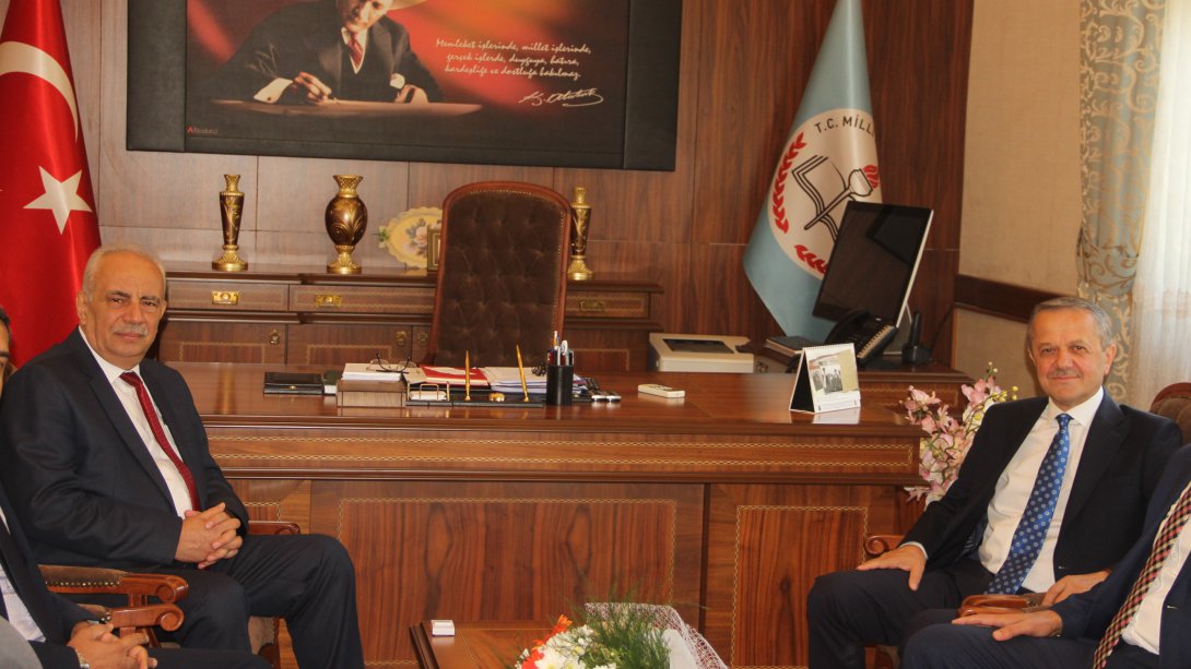 Temel Eğitim Genel Müdürlüğü Eğitim Politikaları Daire Başkanı Ahmet BERBER ilimizi ziyaret etti.