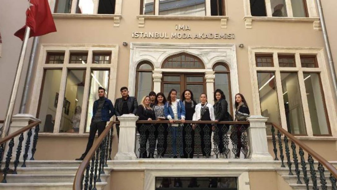 Geleceğim Mesleğim Projesi Kapsamında, Meslek Lisesi Öğrencileri İMA(İstanbul Moda Akademisi) Gezisine Katıldı.