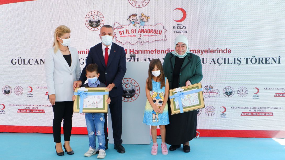 Gülcan Kazım Gürbüz Kızılay Anaokulu Açılış Töreni Gerçekleştirildi.