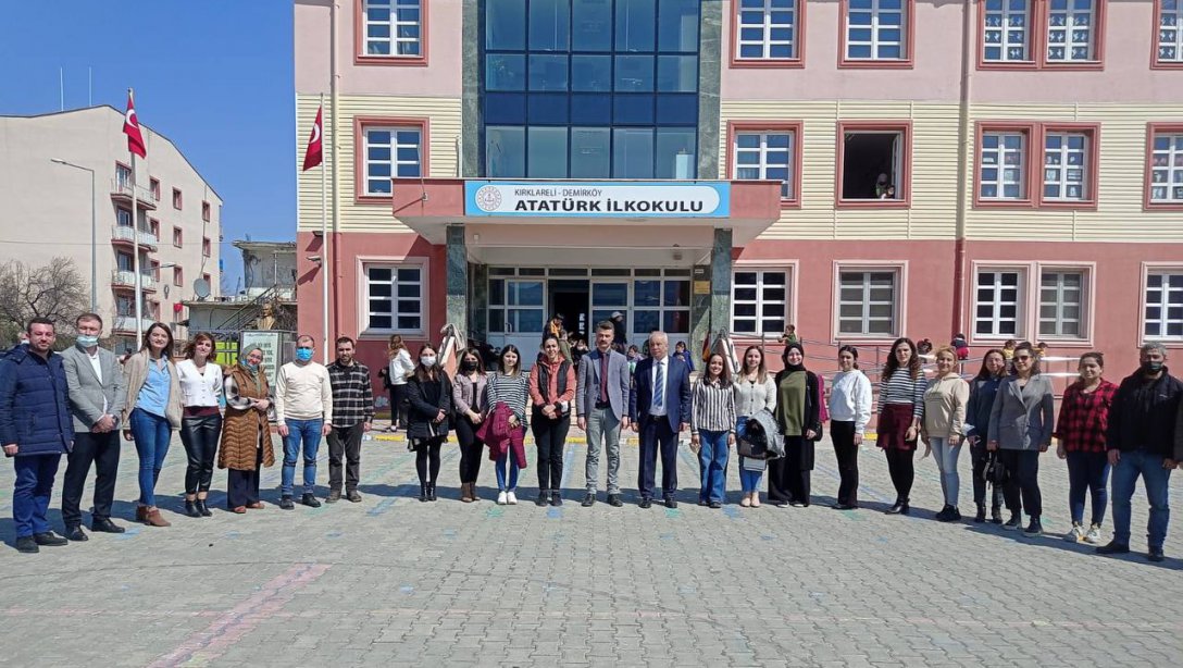 İl Milli Eğitim Müdürümüz Hüseyin KALKAN Demirköy'de Okul Ziyaretlerinde Bulundu.