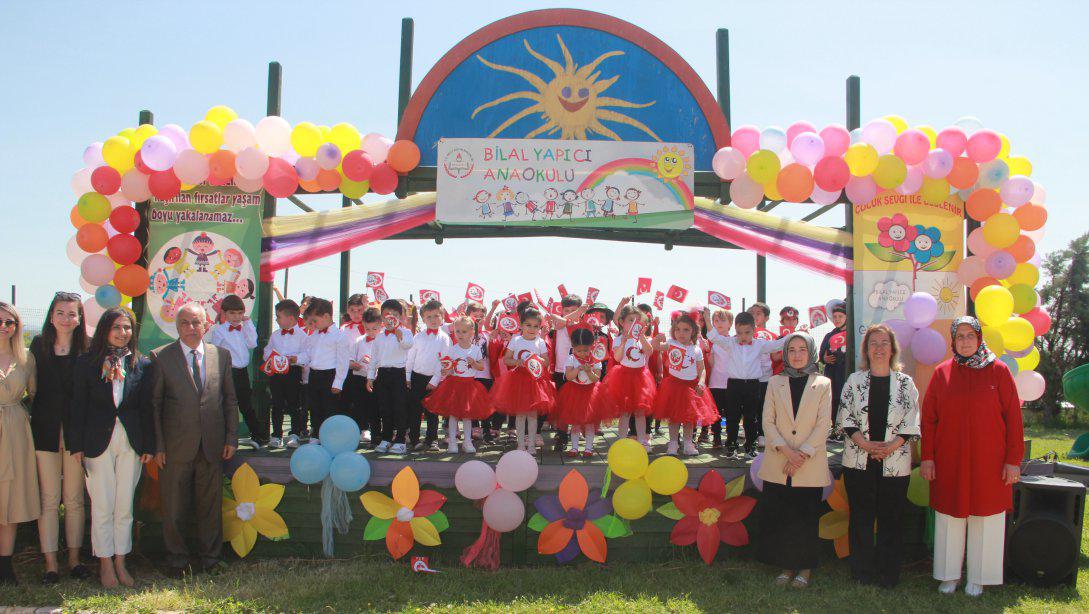 İl Milli Eğitim Müdürümüz Hüseyin KALKAN, Bilal Yapıcı Anaokulu'ndaki 23 Nisan Kutlamalarına Katıldı.