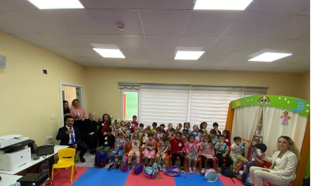27 Eylül Dünya Okul Süt Günü Kapsamında Kızılay Anaokulu'nda Etkinlik Düzenlendi