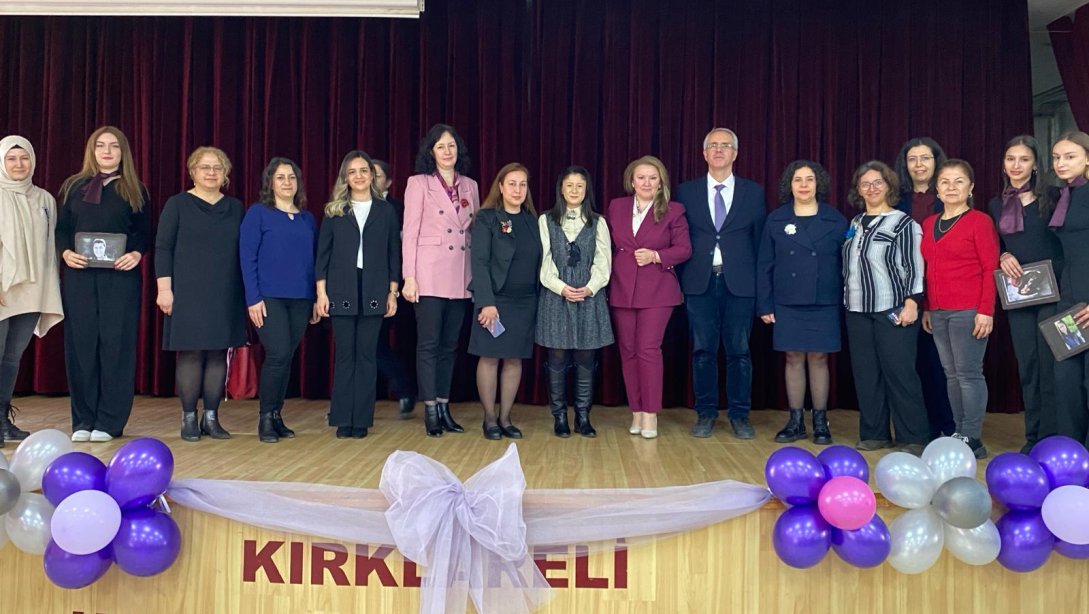 8 Mart Dünya Kadınlar Günü Kapsamında Yahya Kemal Beyatlı Mesleki ve Teknik Anadolu Lisesi Tarafından Etkinlik Düzenlendi.
