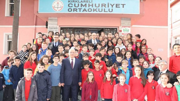 07 Şubat 2018 Çarşamba Günü İlimiz Merkez Cumhuriyet Ortaokulunda Halk Toplantısı Yapıldı.