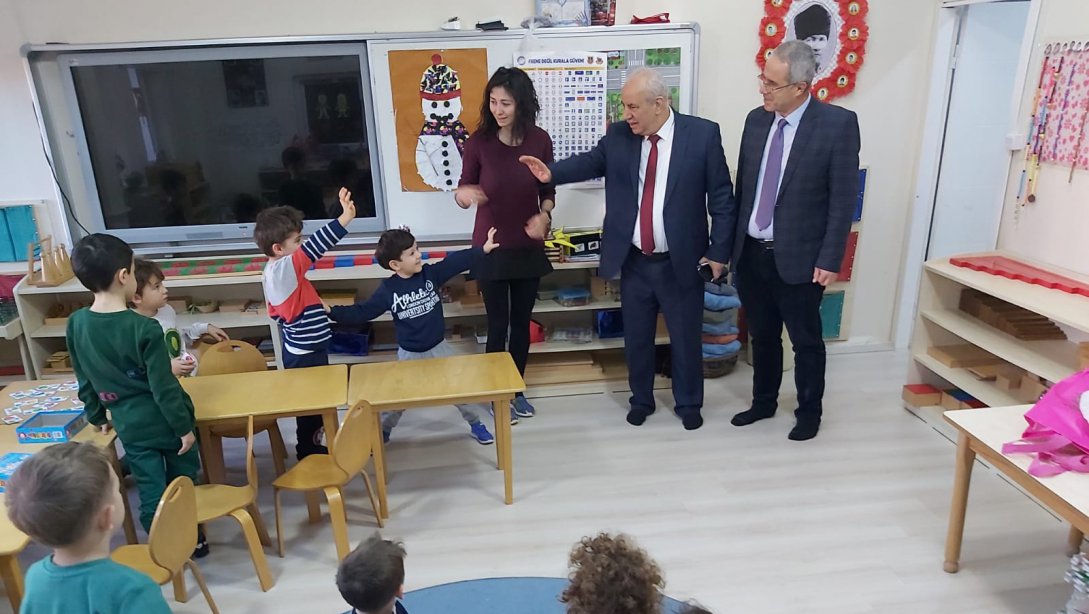 İl Milli Eğitim Müdür V. Hüseyin KALKAN, Yahya Kemal Beyatlı Mesleki Teknik Anadolu Lisesi'ni Ziyaret Etti.