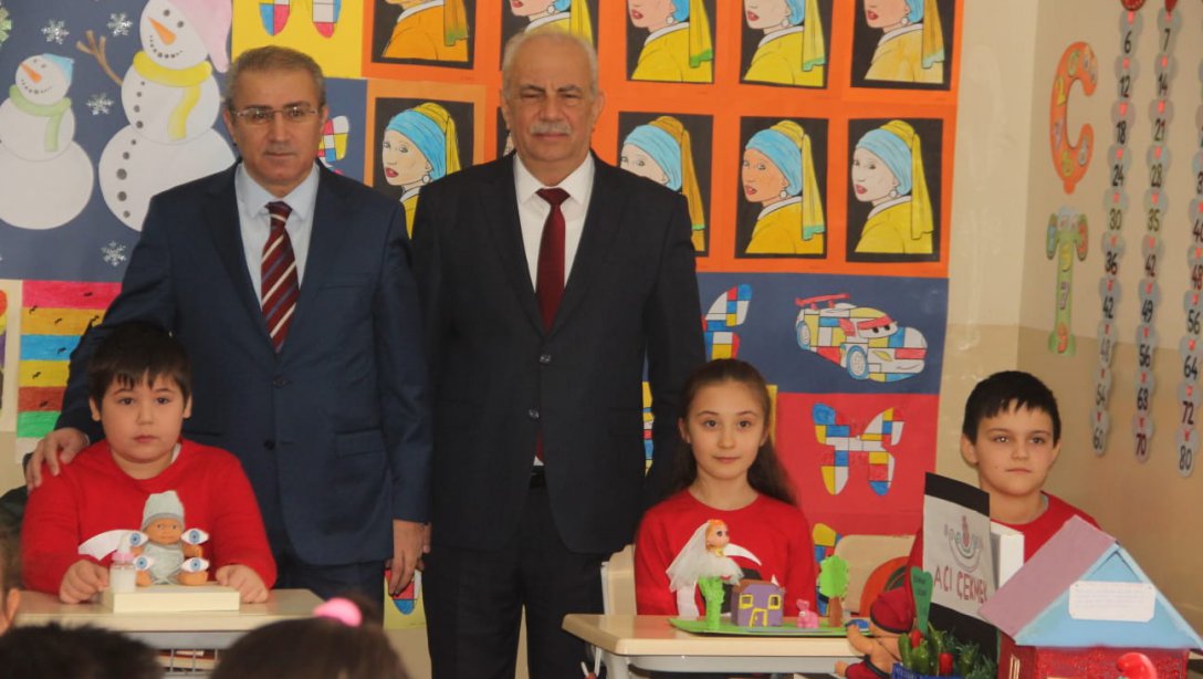 İl Milli Eğitim Müdür V. Hüseyin KALKAN, Lüleburgaz General Ferhat Akat İlkokulu'nu Ziyaret Etti.