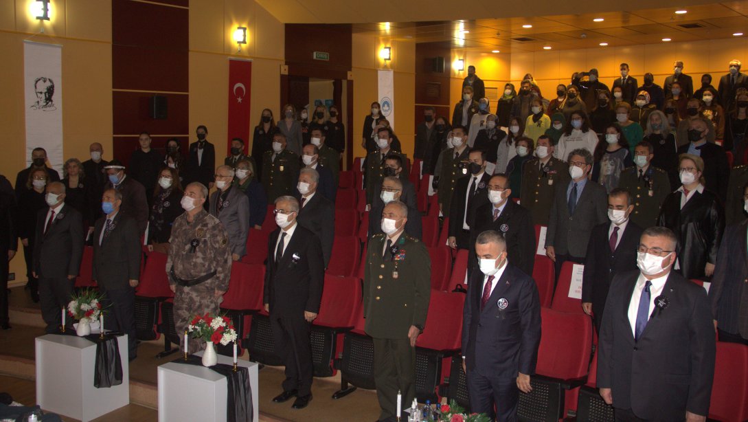 İl Milli Eğitim Müdürü Hüseyin KALKAN 10 Kasım Atatürk´ü Anma Programına Katıldı.
