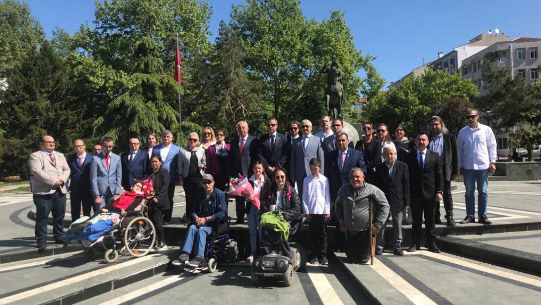 İl Milli Eğitim Müdürümüz Hüseyin KALKAN, İlimizde Kutlanan 10-16 Mayıs Engelliler Haftası Etkinliklerine Katıldı. 