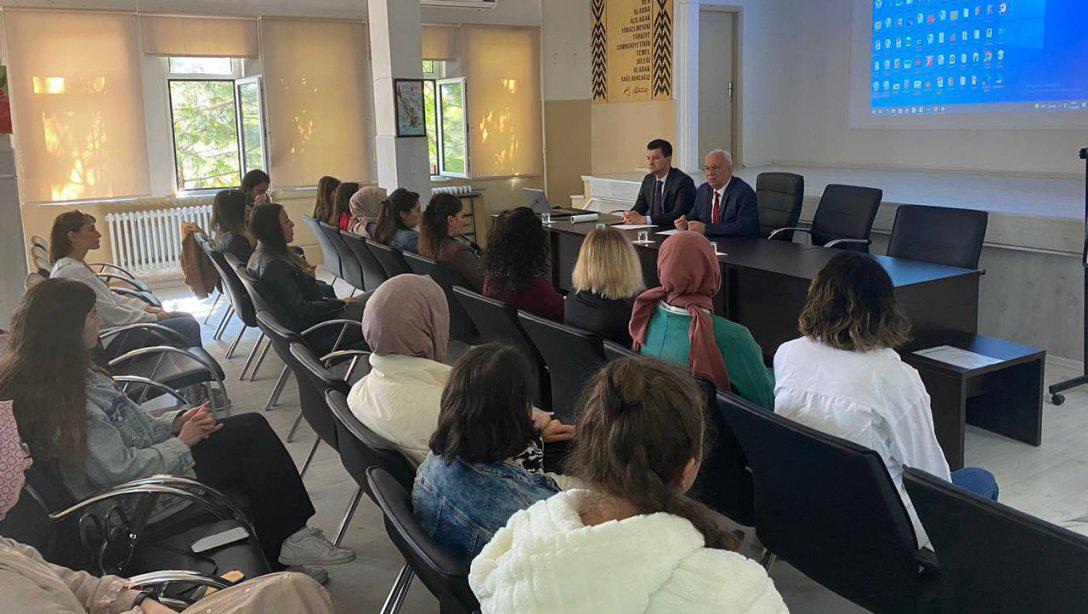 İl Milli Eğitim Müdürümüz Hüseyin KALKAN Başkanlığında Lüleburgaz'da Umutlu Yarınlar Projesi Değerlendirme Toplantısı Yapıldı.
