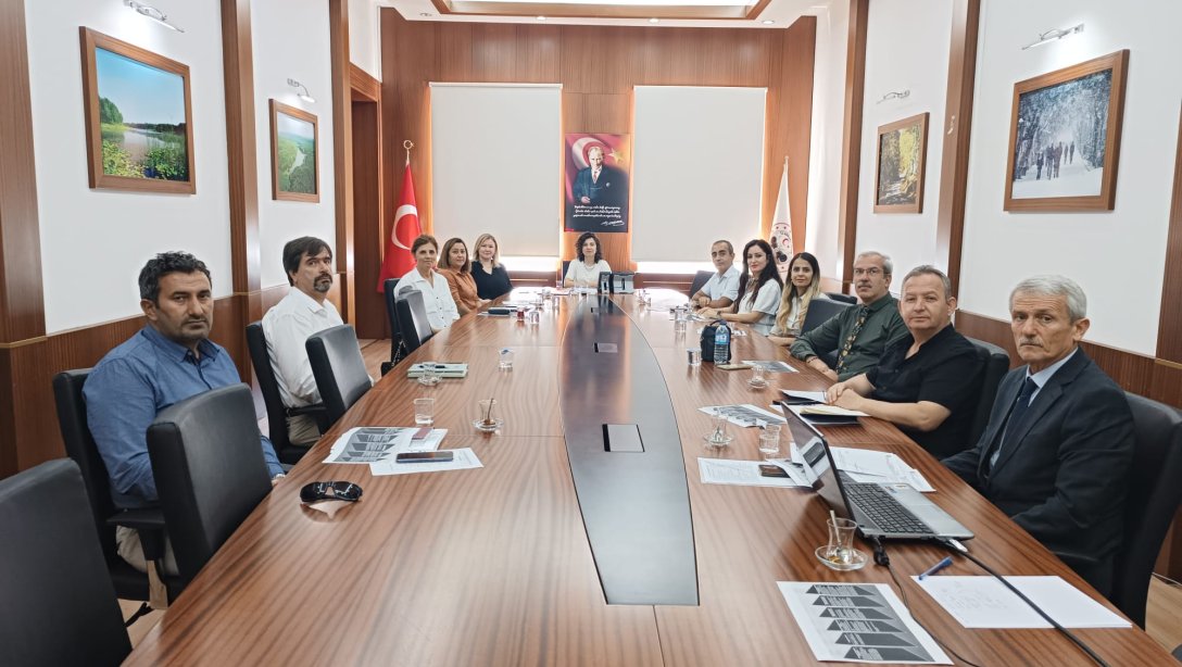 Vali Yardımcısı Elif Canan TUNCER Başkanlığında, İl Hayat Boyu Öğrenme Komisyon Toplantısı Gerçekleştirildi.